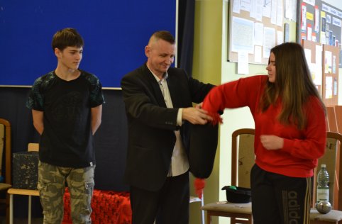 Iluzjonista w naszej szkole - luty 2020